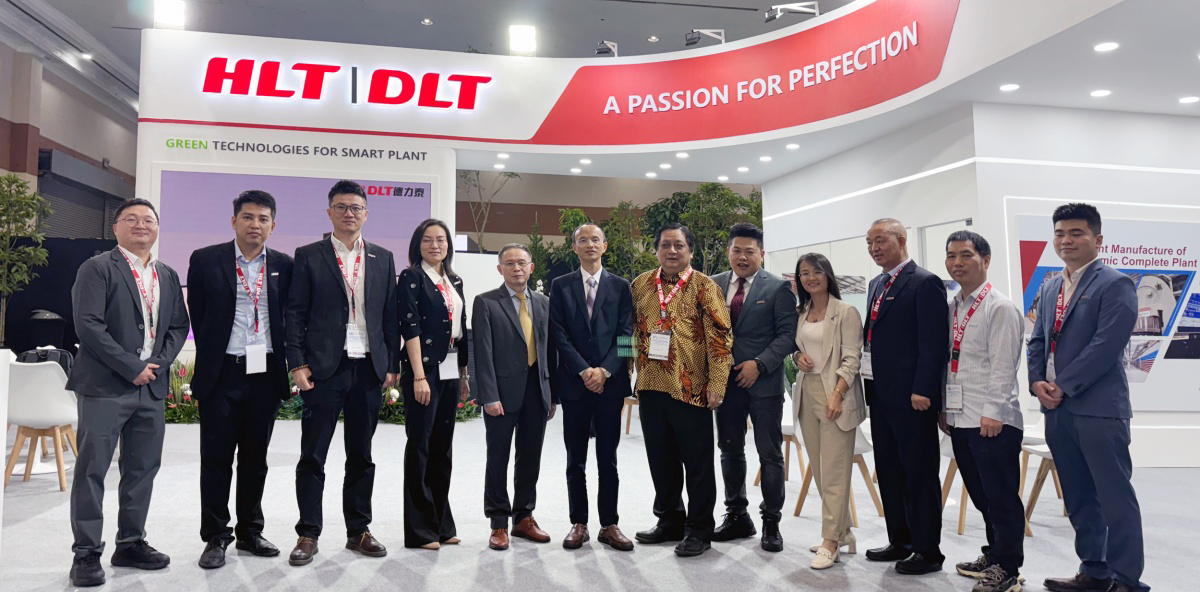 New Quality Productivity | HLT|DLT Grandly Shows Up at 2024 Indonesia Jakarta Ceramic Industry Exhibition